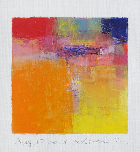 hiroshi matsumoto 9x9 paintings