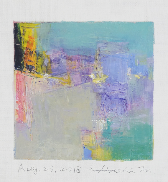hiroshi matsumoto 9x9 paintings