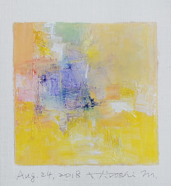 hiroshi matsumoto 9x9 paintings