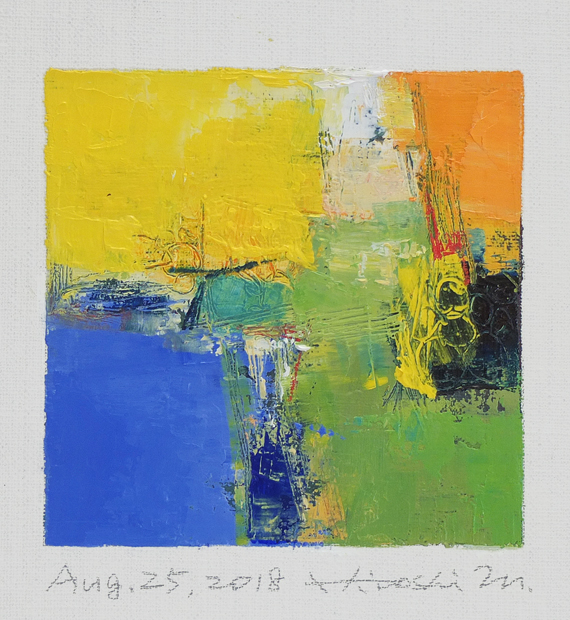 hiroshi matsumoto 9x9 paintings