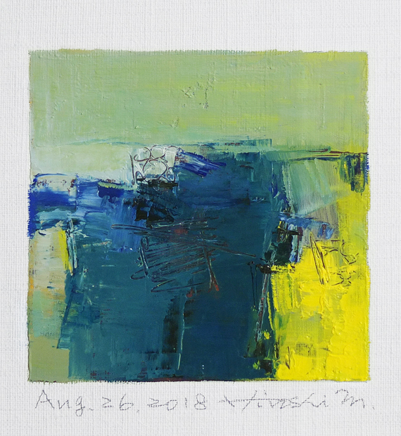 hiroshi matsumoto 9x9 paintings