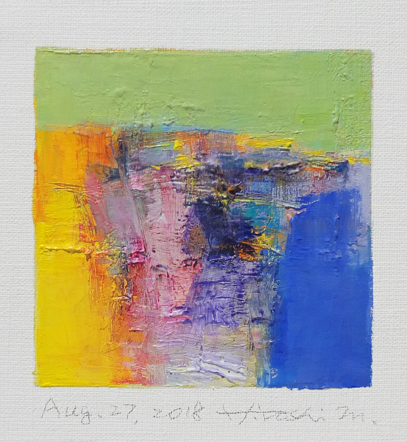 hiroshi matsumoto 9x9 paintings