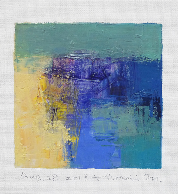 hiroshi matsumoto 9x9 paintings