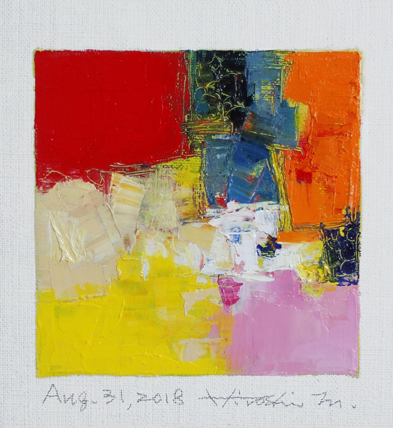 hiroshi matsumoto 9x9 paintings