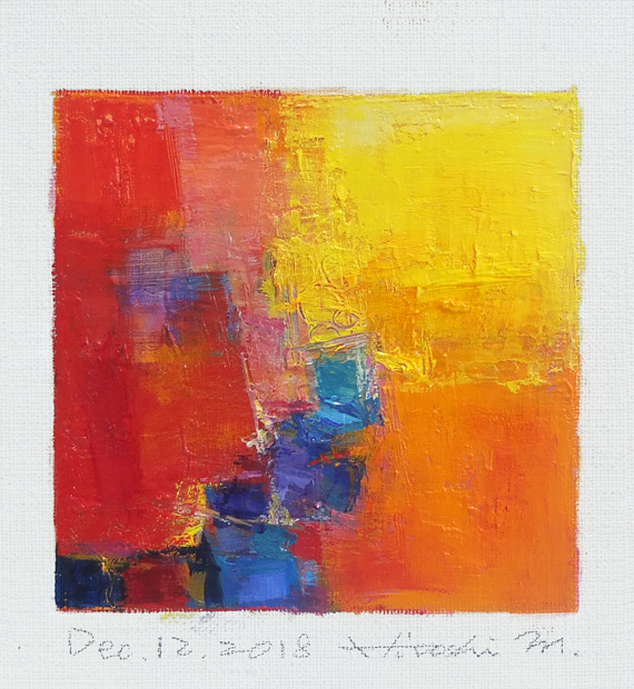 hiroshi matsumoto 9x9 paintings