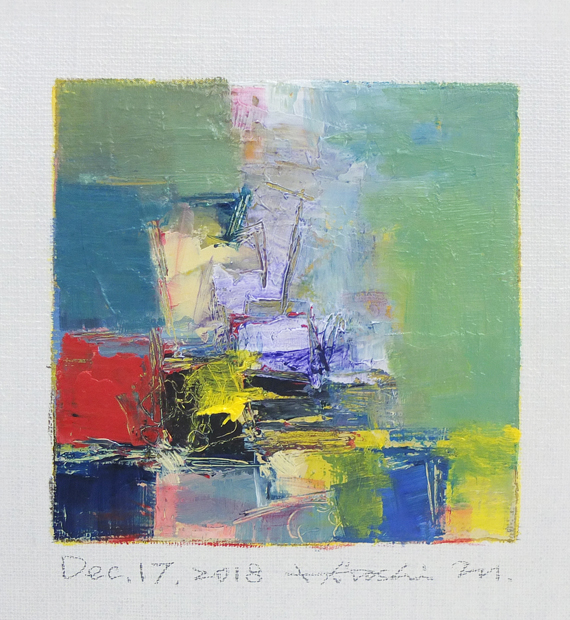 hiroshi matsumoto 9x9 paintings