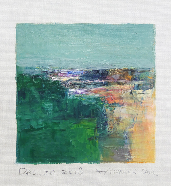 hiroshi matsumoto 9x9 paintings
