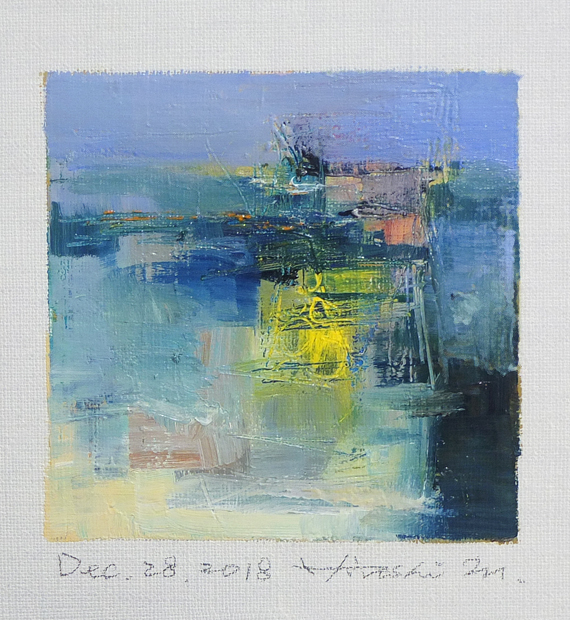 hiroshi matsumoto 9x9 paintings