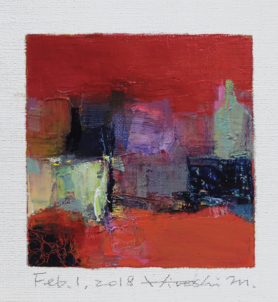 hiroshi matsumoto 9x9 paintings