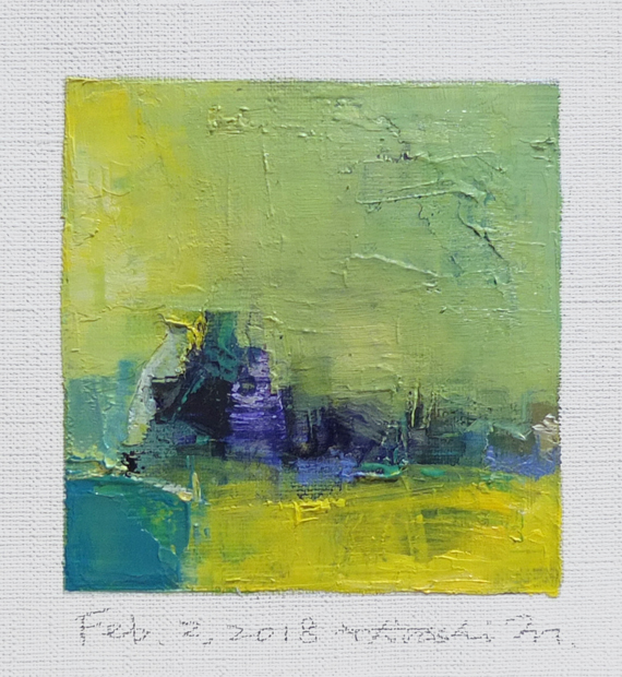 hiroshi matsumoto 9x9 paintings