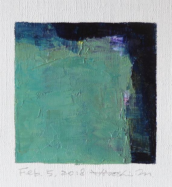 hiroshi matsumoto 9x9 paintings