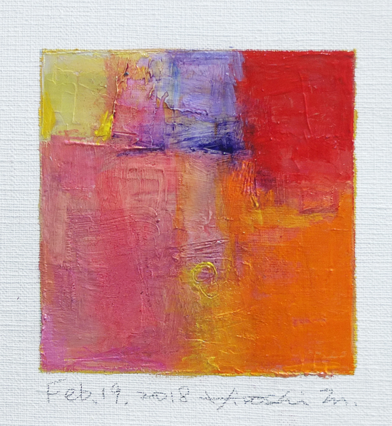 hiroshi matsumoto 9x9 paintings