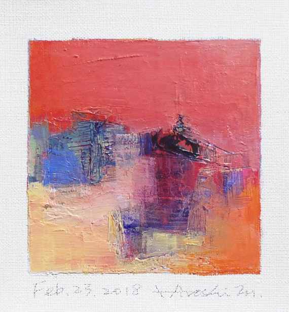 hiroshi matsumoto 9x9 paintings