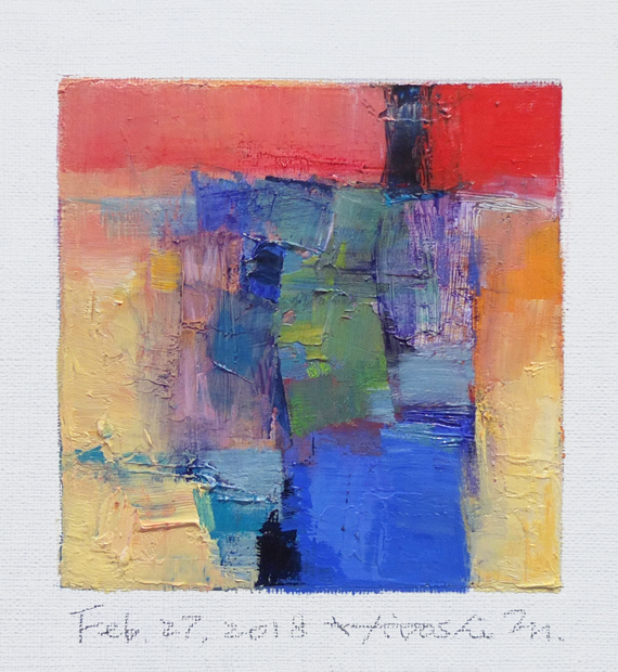 hiroshi matsumoto 9x9 paintings