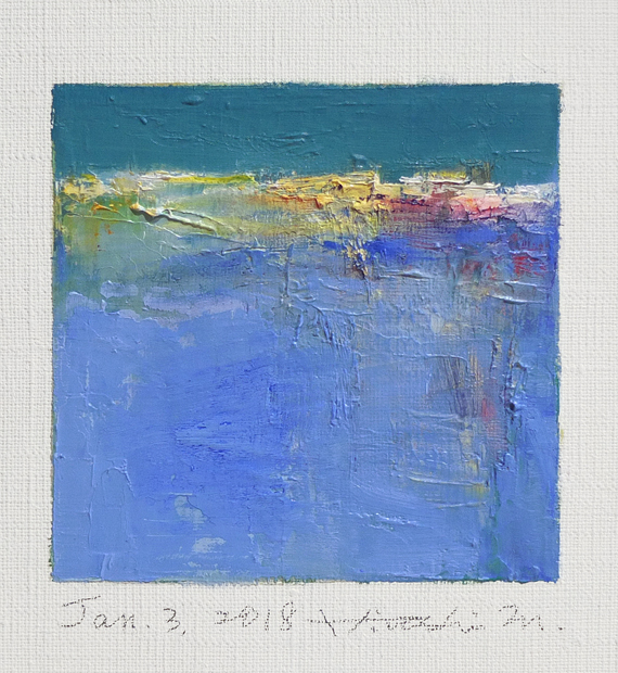 hiroshi matsumoto 9x9 paintings