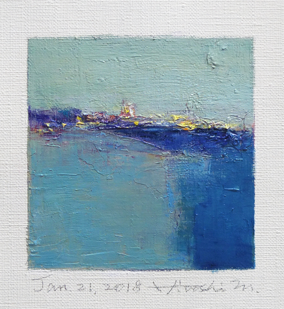 hiroshi matsumoto 9x9 paintings