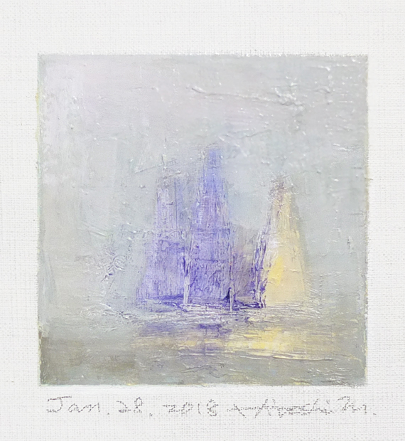 hiroshi matsumoto 9x9 paintings