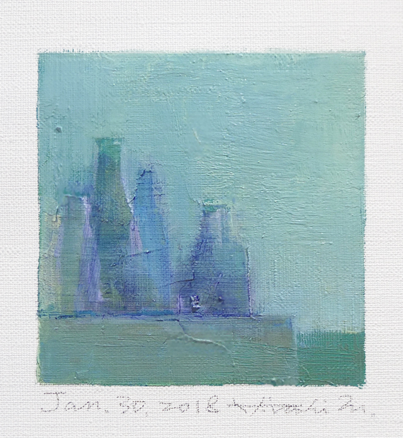 hiroshi matsumoto 9x9 paintings