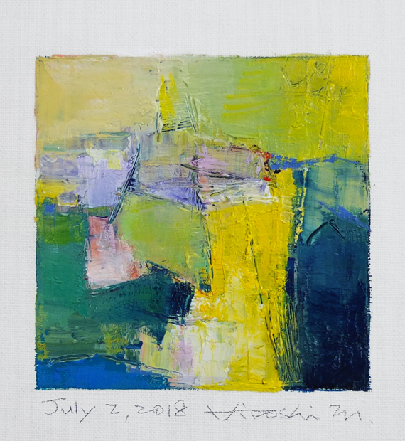 hiroshi matsumoto 9x9 paintings