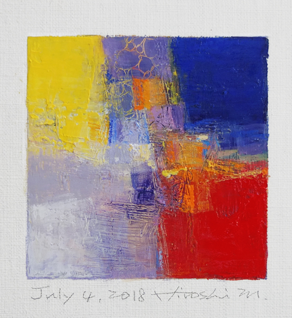 hiroshi matsumoto 9x9 paintings