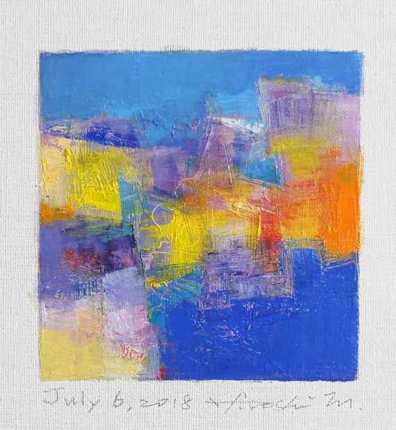 hiroshi matsumoto 9x9 paintings