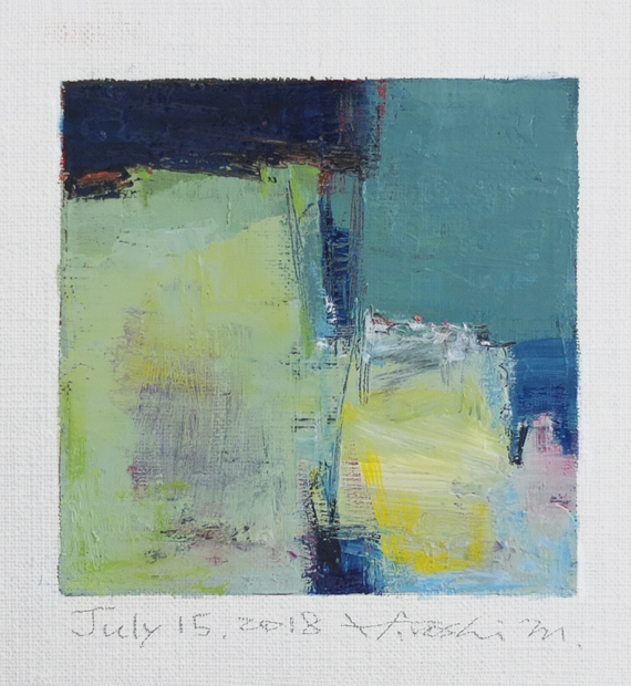 hiroshi matsumoto 9x9 paintings