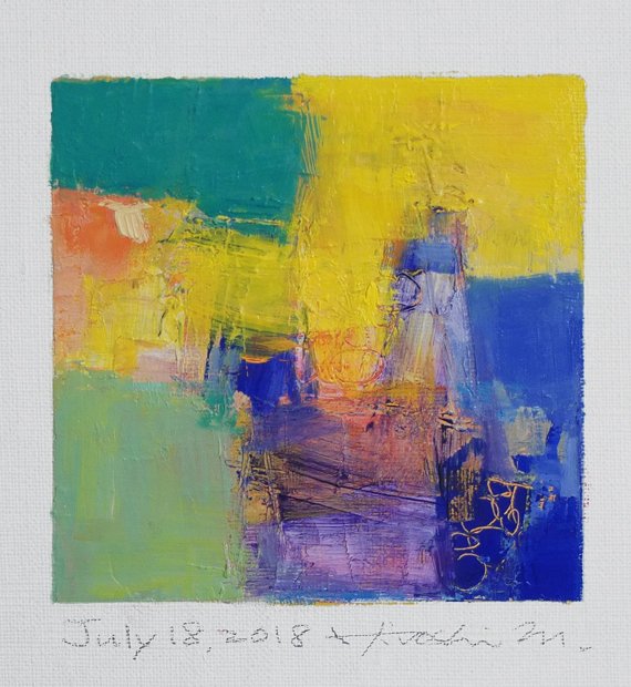 hiroshi matsumoto 9x9 paintings