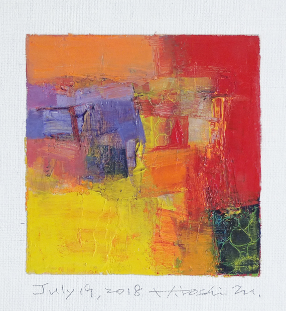 hiroshi matsumoto 9x9 paintings