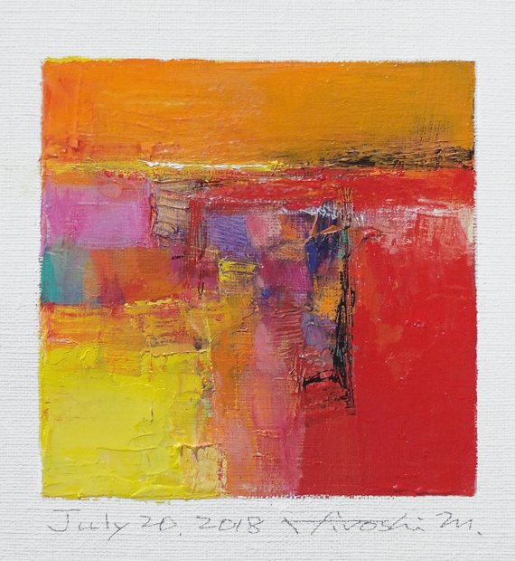 hiroshi matsumoto 9x9 paintings