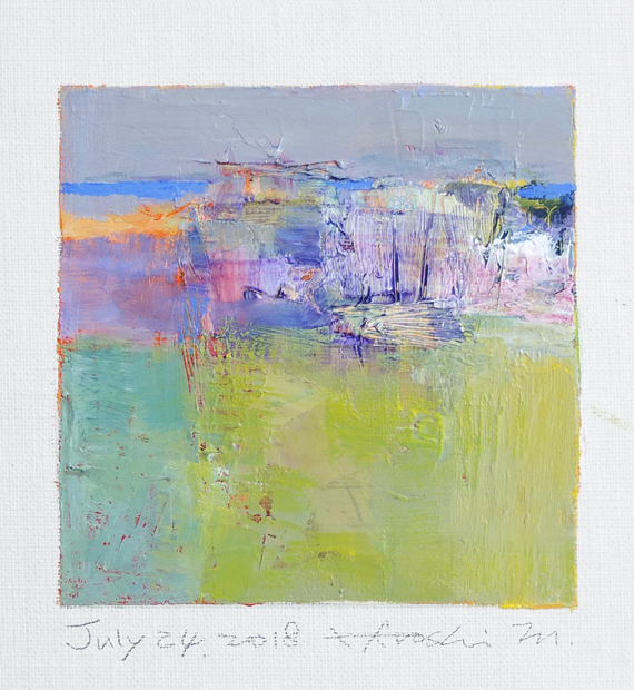 hiroshi matsumoto 9x9 paintings