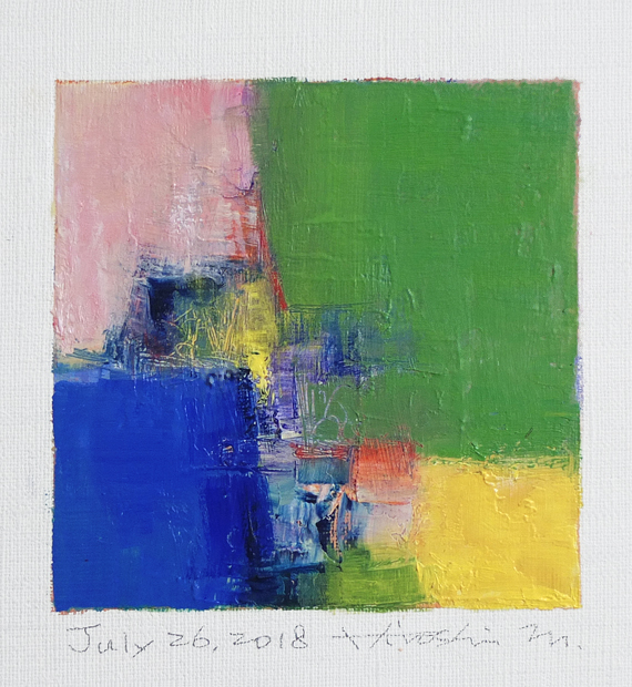hiroshi matsumoto 9x9 paintings