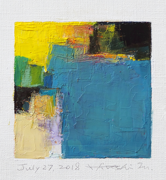 hiroshi matsumoto 9x9 paintings