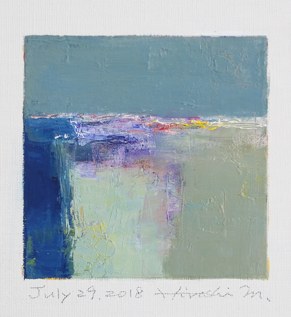 hiroshi matsumoto 9x9 paintings