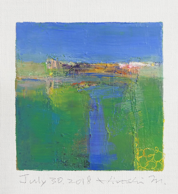 hiroshi matsumoto 9x9 paintings