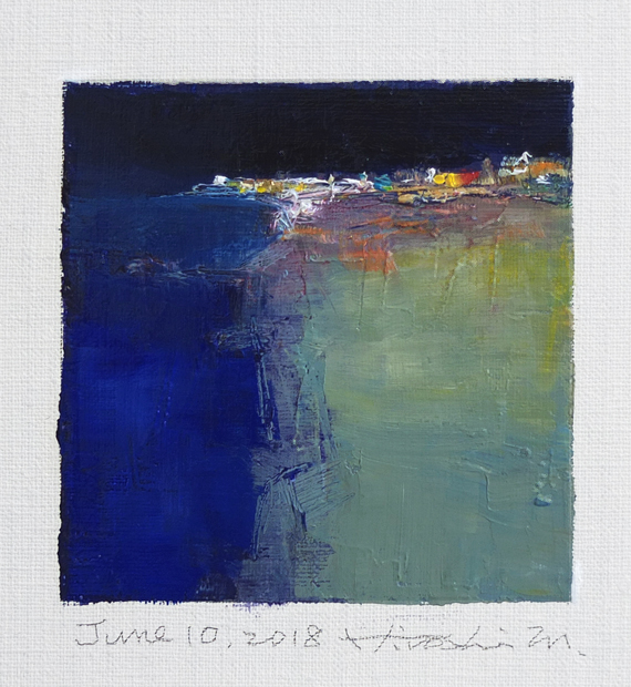 hiroshi matsumoto 9x9 paintings