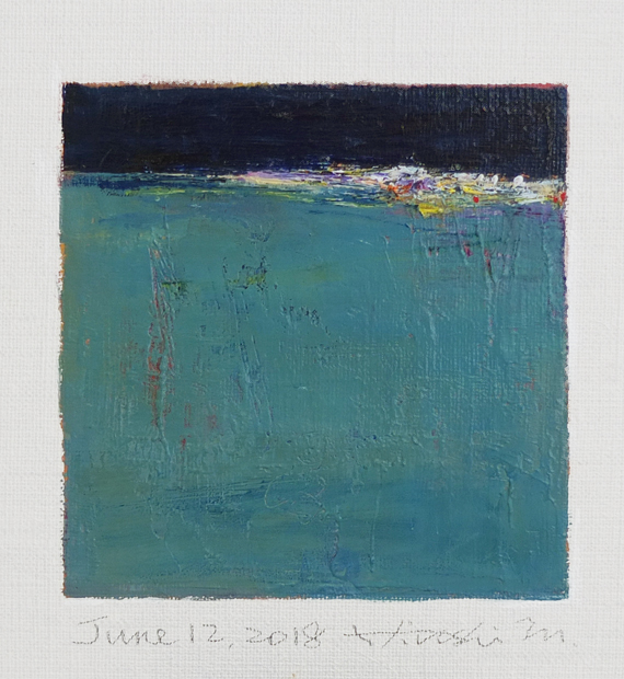 hiroshi matsumoto 9x9 paintings