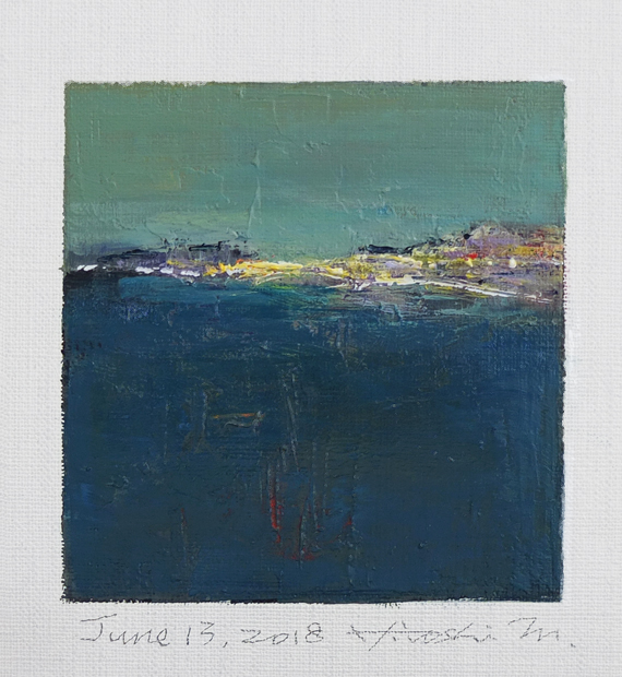 hiroshi matsumoto 9x9 paintings