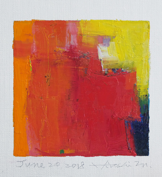 hiroshi matsumoto 9x9 paintings