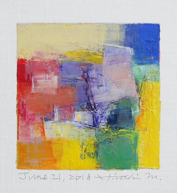 hiroshi matsumoto 9x9 paintings