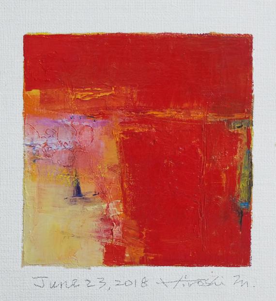 hiroshi matsumoto 9x9 paintings