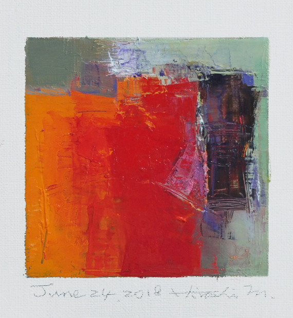 hiroshi matsumoto 9x9 paintings