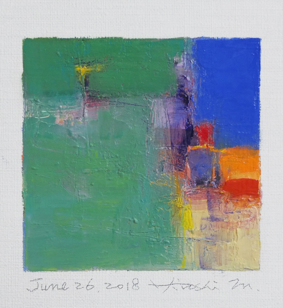 hiroshi matsumoto 9x9 paintings