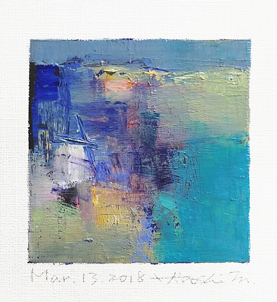 hiroshi matsumoto 9x9 paintings