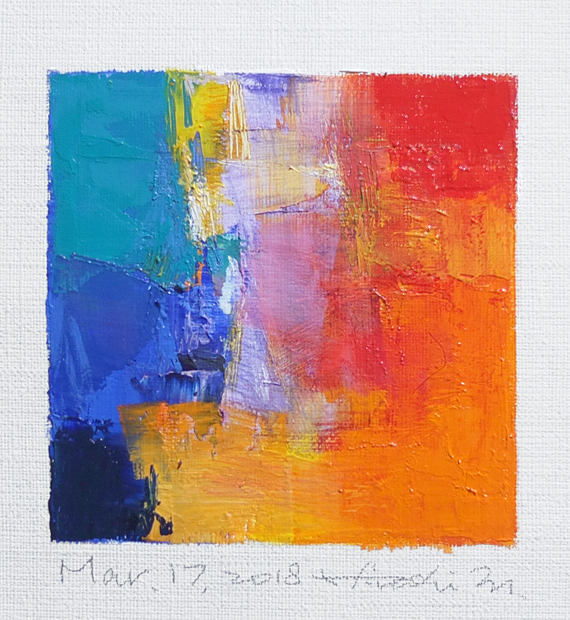 hiroshi matsumoto 9x9 paintings