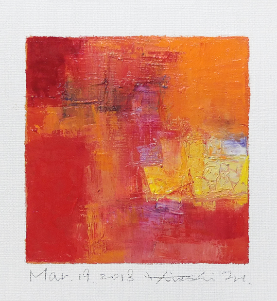 hiroshi matsumoto 9x9 paintings