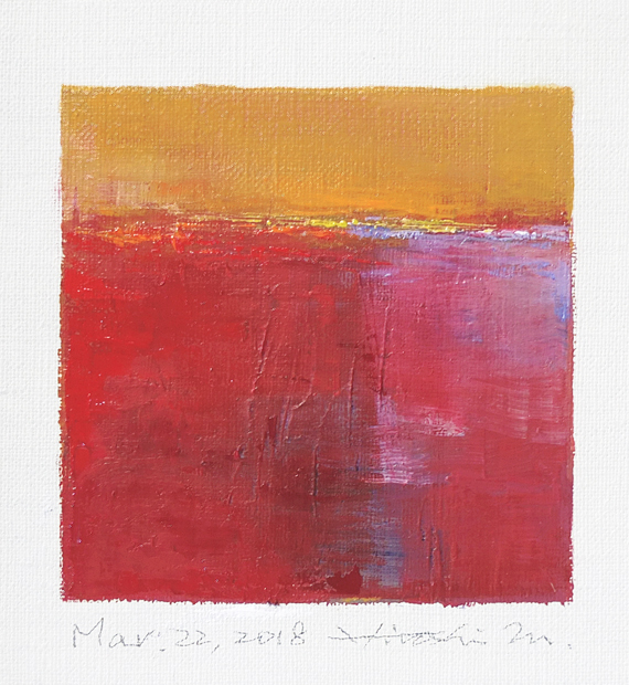 hiroshi matsumoto 9x9 paintings