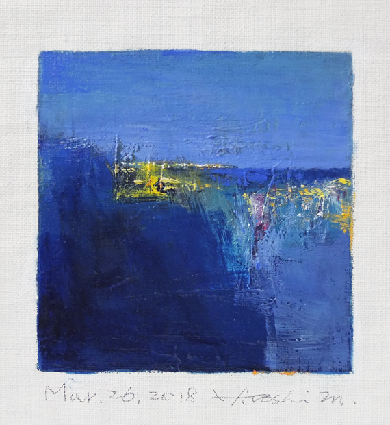 hiroshi matsumoto 9x9 paintings