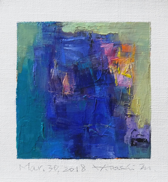 hiroshi matsumoto 9x9 paintings