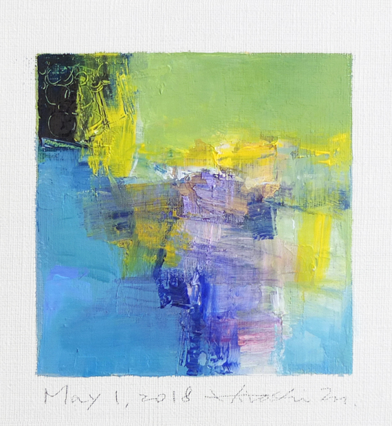 hiroshi matsumoto 9x9 paintings