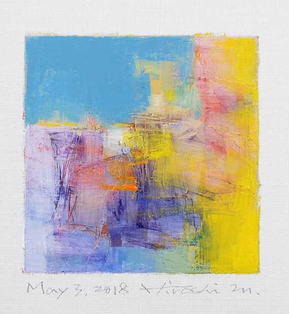 hiroshi matsumoto 9x9 paintings
